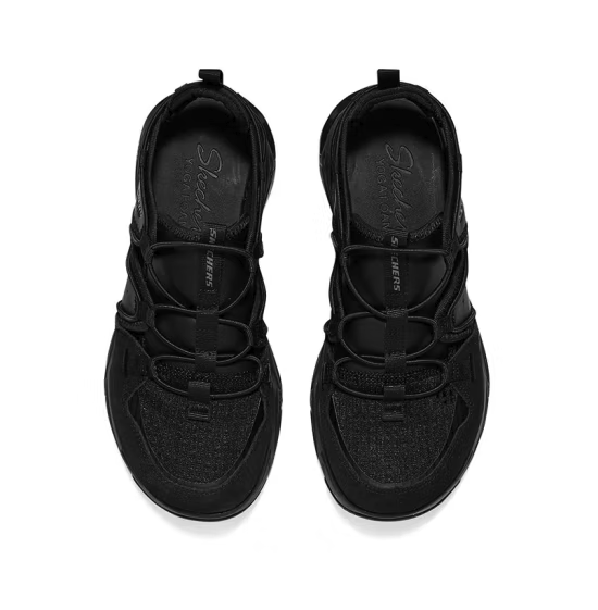 (WMNS) Skechers D'lites Sandals 'Black' 119860-BBK