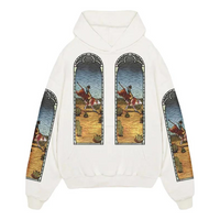 Who Decides War x EST Gee Stained Glass Hoodie 'White' WDSG627