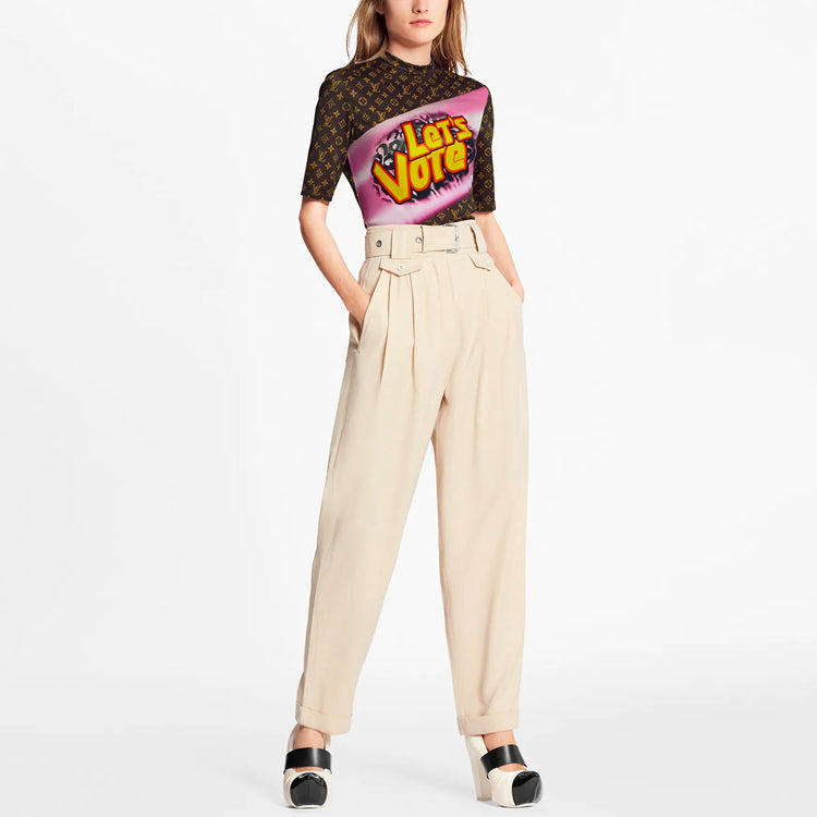 LOUIS VUITTON T Shirt Women's Brown