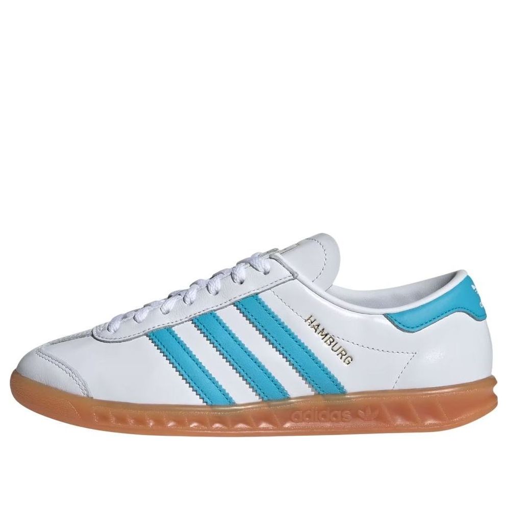 (WMNS) adidas Hamburg 'Cloud White Sky Rush Gum' JI2625