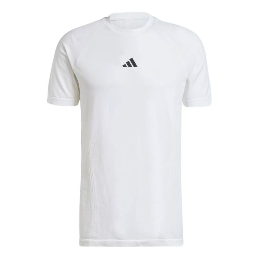 adidas Tennis Pro Seamless Aeroready FreeLift T-shirt Asia Sizing 'White' IT4024