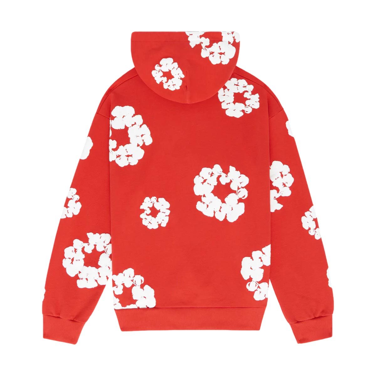 Denim Tears Cotton Wreath Hoodie 'Red White' 301-300-30