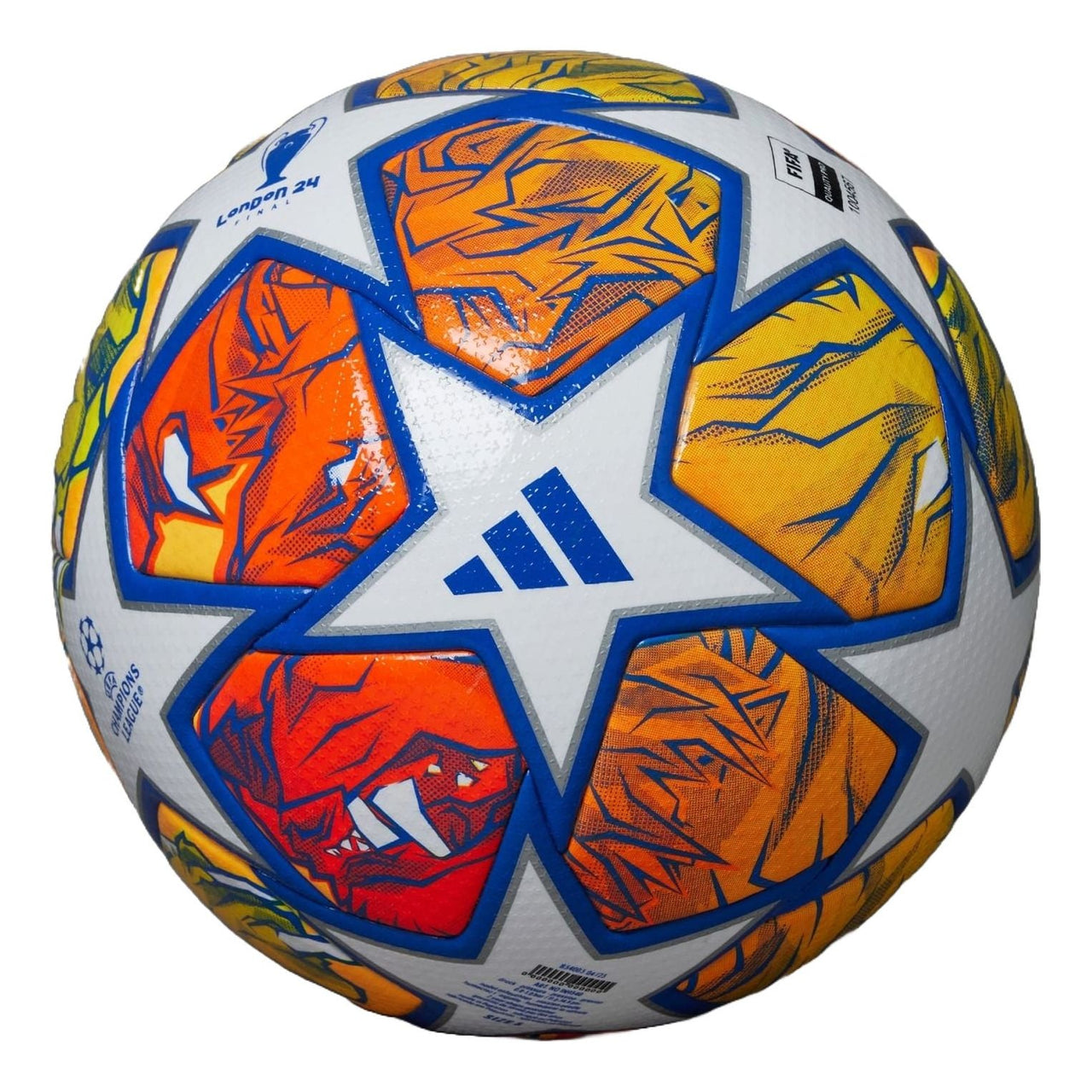 adidas UCL Pro 23/24 Knockout Football 'White Blue Orange' IN9340