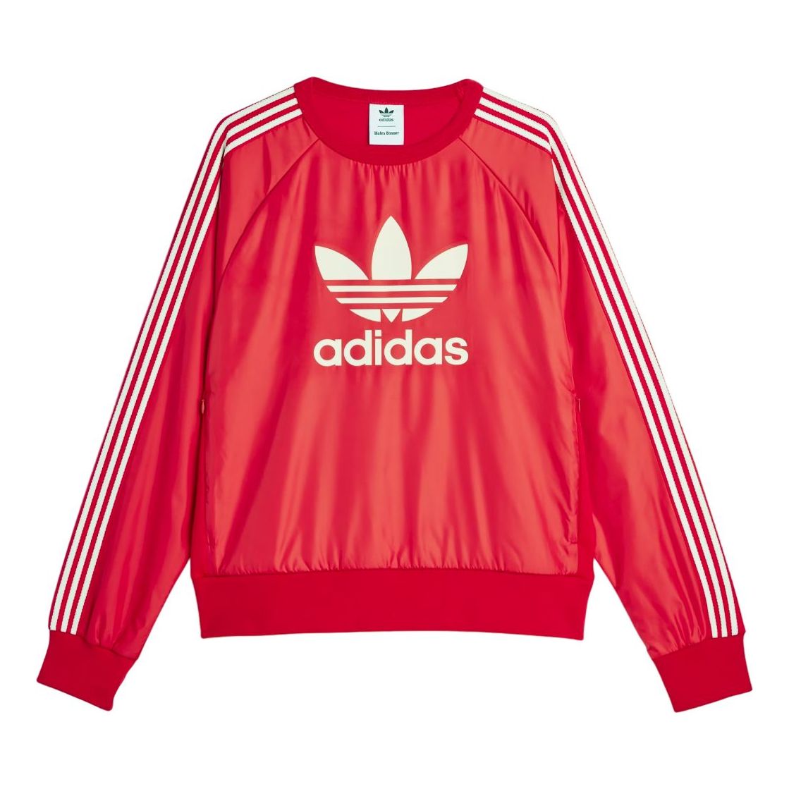 adidas x Wales Bonner Nylon Crew Jersey 'Better Scarlet' JE5994