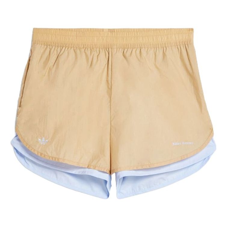 adidas x Wales Bonner Nylon Layered Short Asia Sizing 'Beige' IY2047