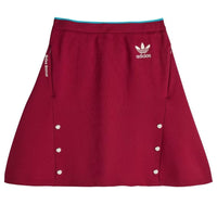 (WMNS) adidas x Wales Bonner Skirt 'Collegiate Burgundy' JL9588