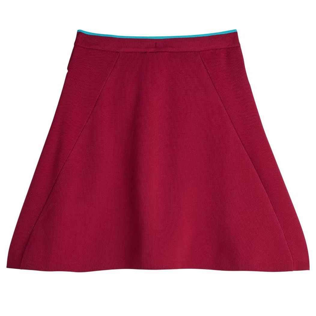 (WMNS) adidas x Wales Bonner Skirt 'Collegiate Burgundy' JL9588
