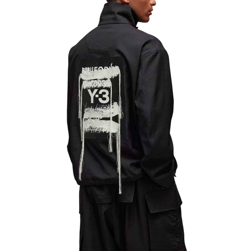 adidas Y-3 M Sport Uniform Patch Coach Jacket 'Black' JN3719