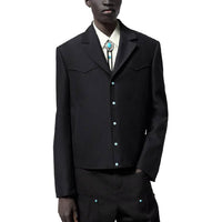 LOUIS VUITTON Western Cut Wool Jacket