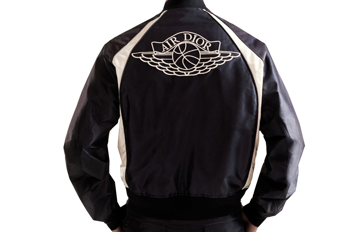 Jordan X DIOR Quarterly New Products Jackets Men Navy Blue