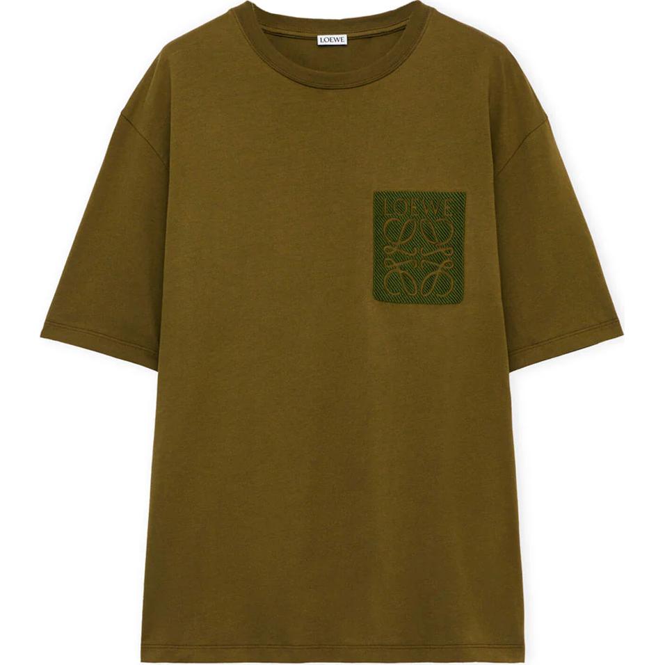 LOEWE T-Shirt Men's Olive Green