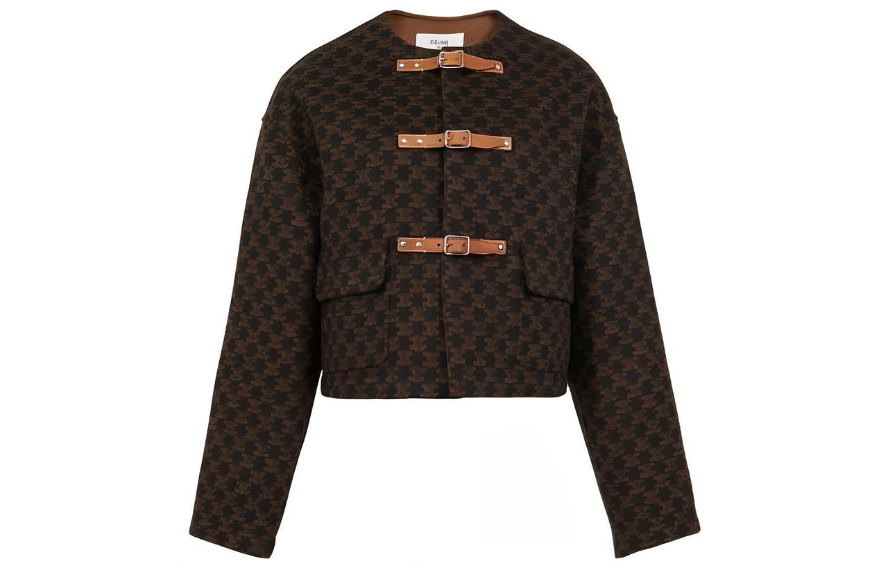CELINE Jackets Women's Brown