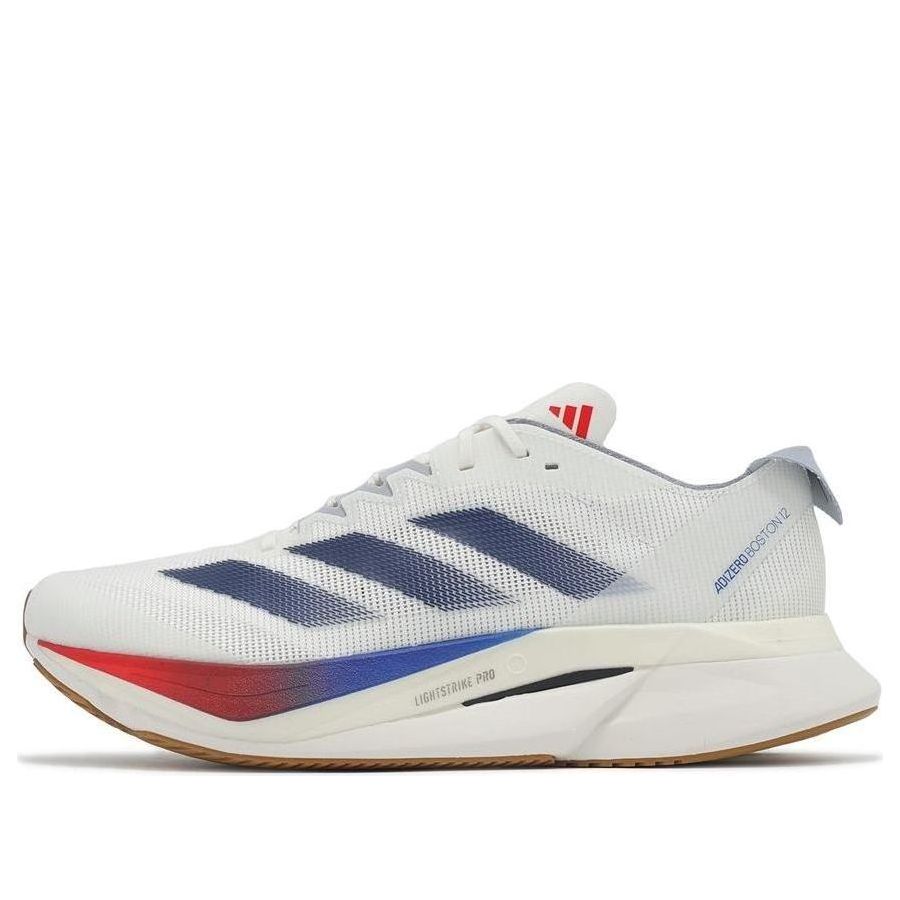 adidas Adizero Boston 12 'White Dark Blue Pure Ruby' JI4476