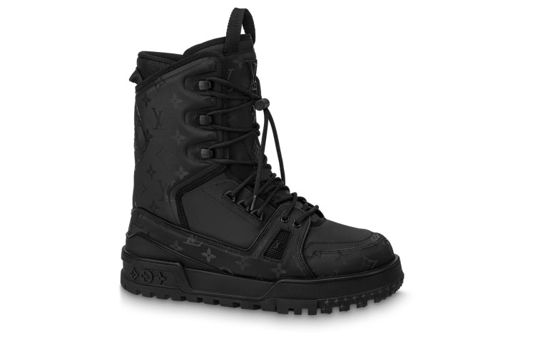 LOUIS VUITTON LV Trainer Snow Snow Boots 'Black' 1AAS83