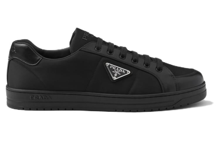 PRADA Downtown Triangle-logo Sneakers