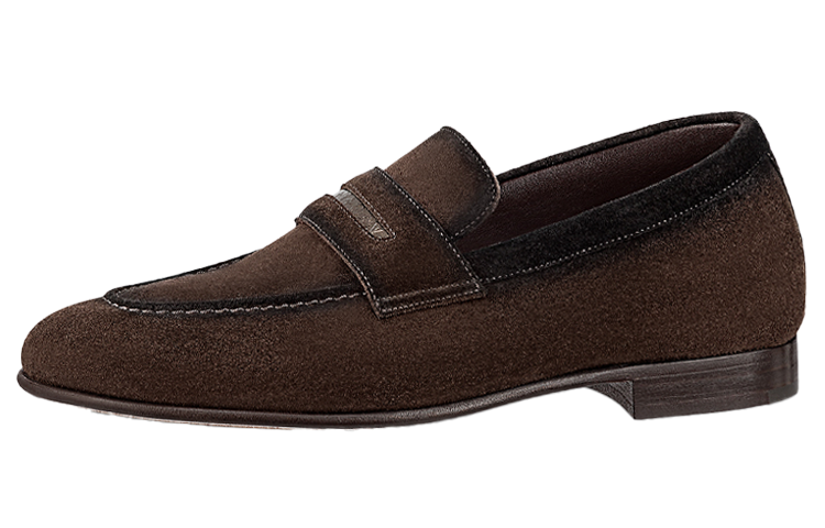 LOUIS VUITTON Glove Casual Shoes Men's Brown