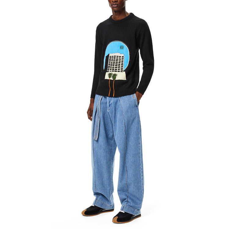 LOEWE Sweaters Men Black