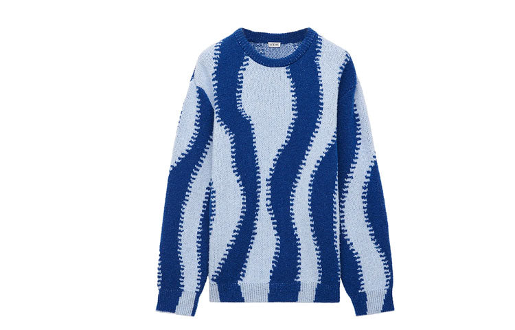LOEWE SS24 Sweater Men's Light Blue
