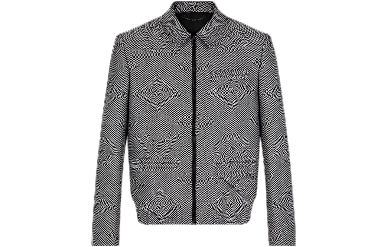 LOUIS VUITTON SS23 Jackets Coats Men's Black Gray Color