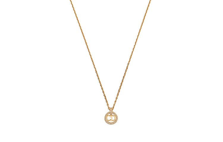 DIOR Metal Necklaces Women's Gold