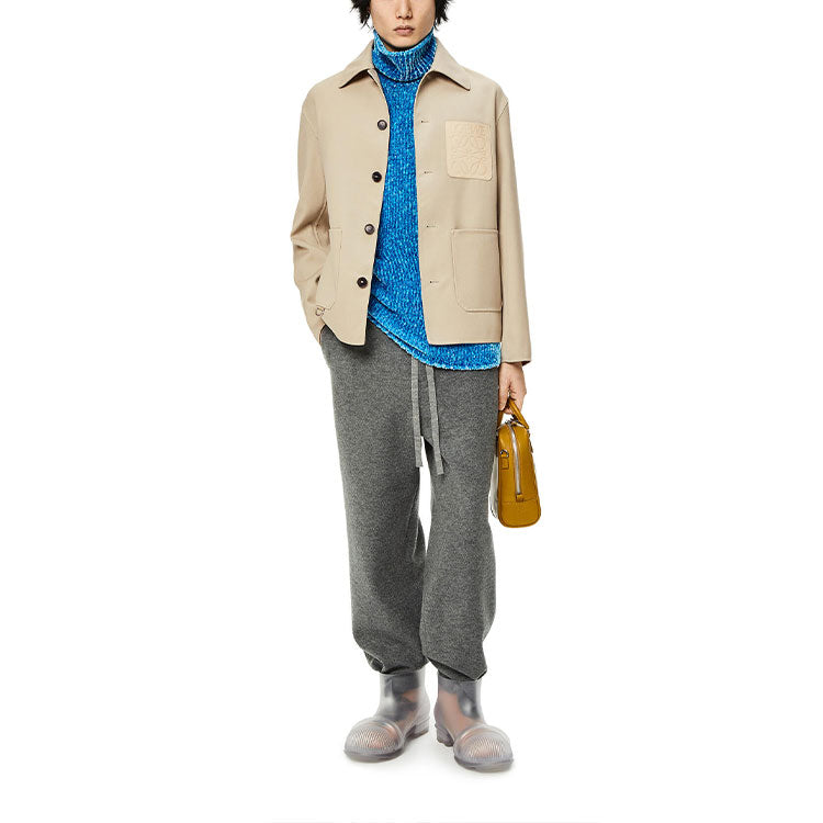 LOEWE FW22 Jackets & Coats Men's Khaki