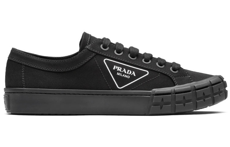PRADA Gabardine Wheel Low 'Black'