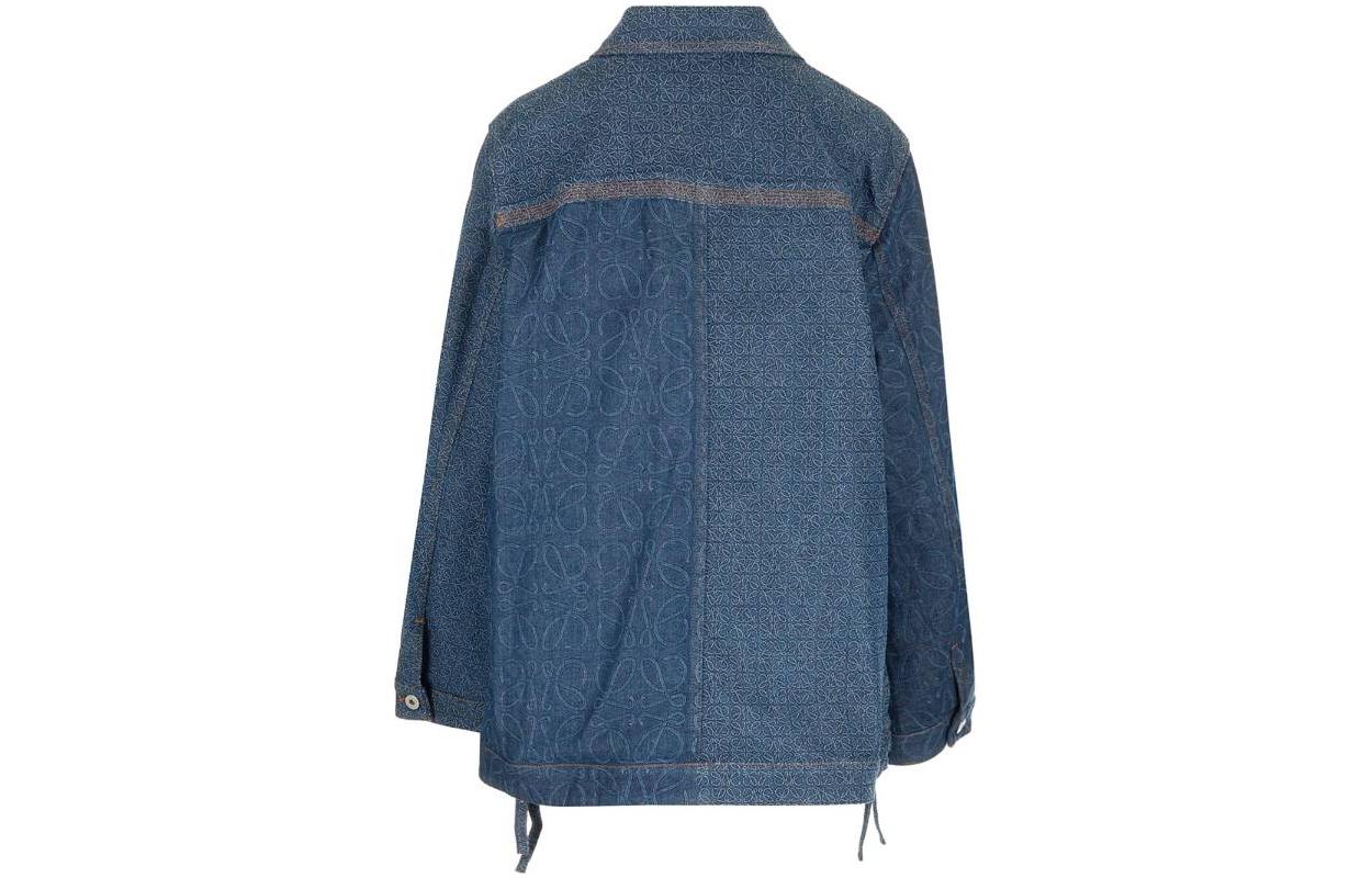 LOEWE Anagram Workwear Denim Jacket 'Indigo'