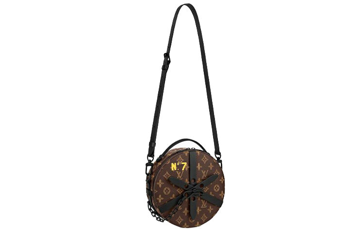 LOUIS VUITTON Wheel Box Monogram Brown