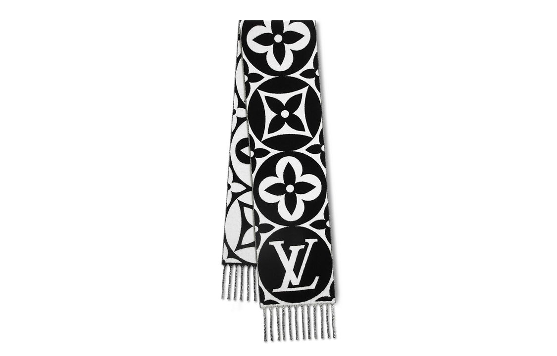 LOUIS VUITTON M94853 Lv Medallion Scarf