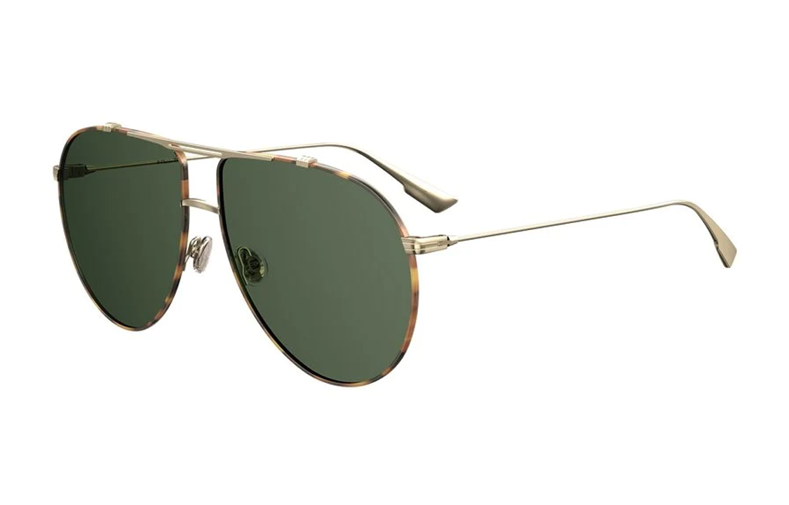 DIOR Metal Aviator Sunglasses Women's Gold