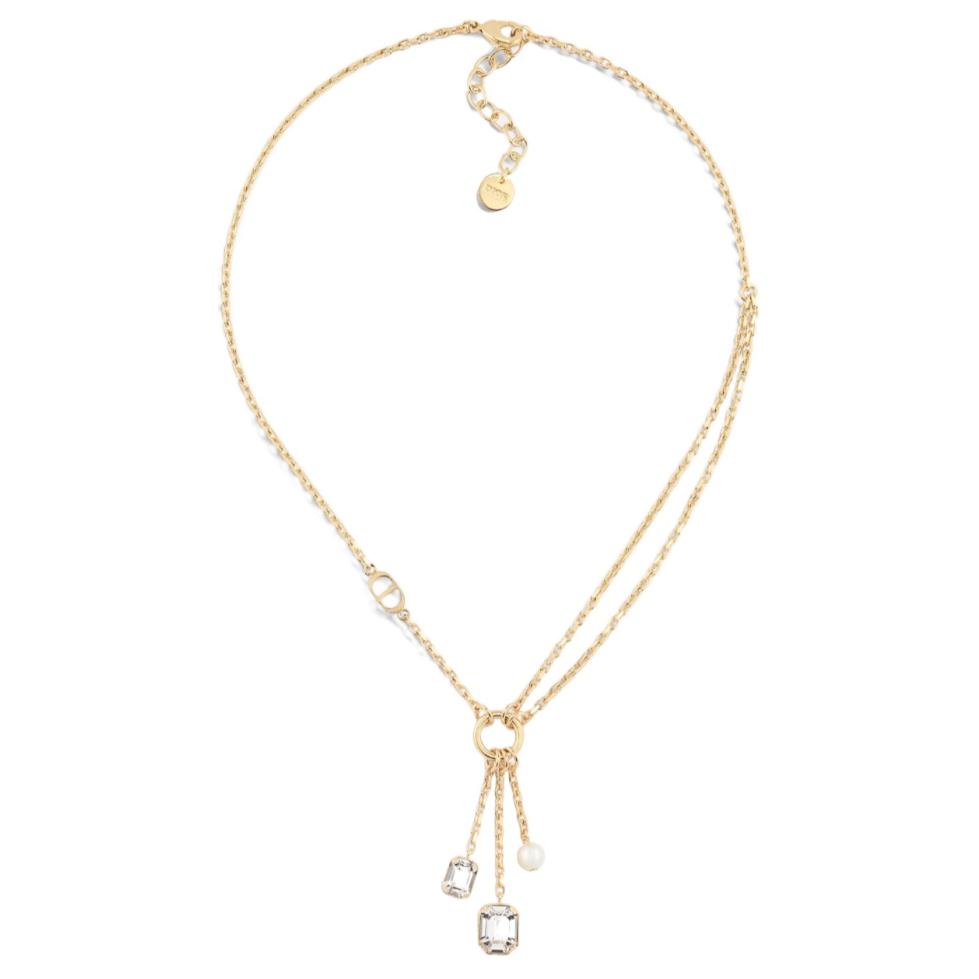 DIOR Metal Necklaces Women's Gold