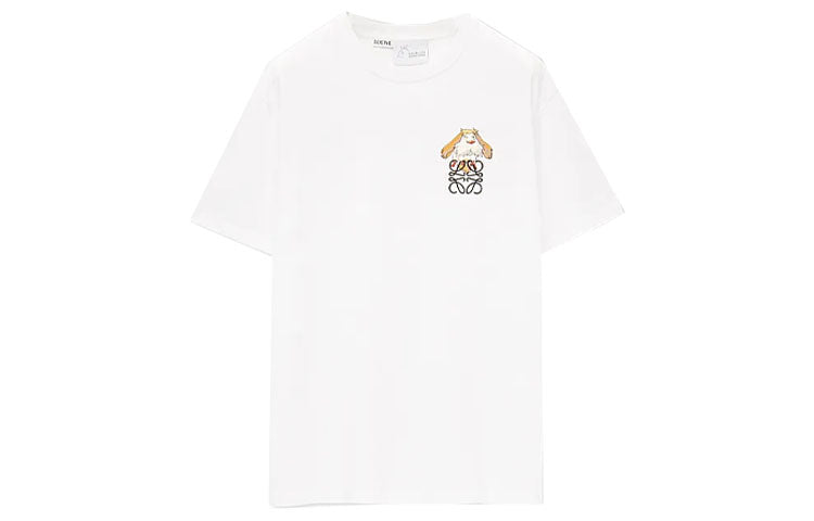 LOEWE x HAERDEYIDONGCHENGBAO LOEWE X Howl's Moving Castle SS23 T Shirt Unisex White