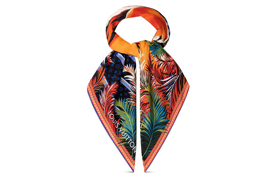 LOUIS VUITTON Silk Scarves Women's