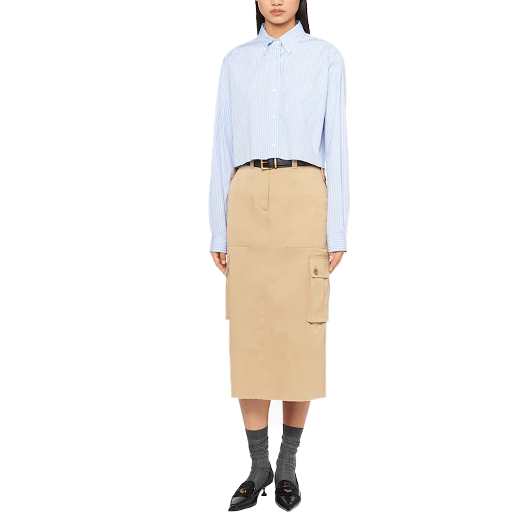 MIU MIU SS23 Shirt Women's Light Blue