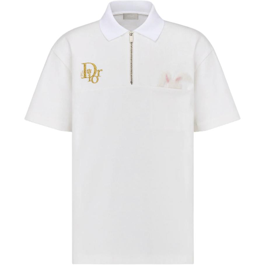 DIOR FW22 Polo Shirt Men's White