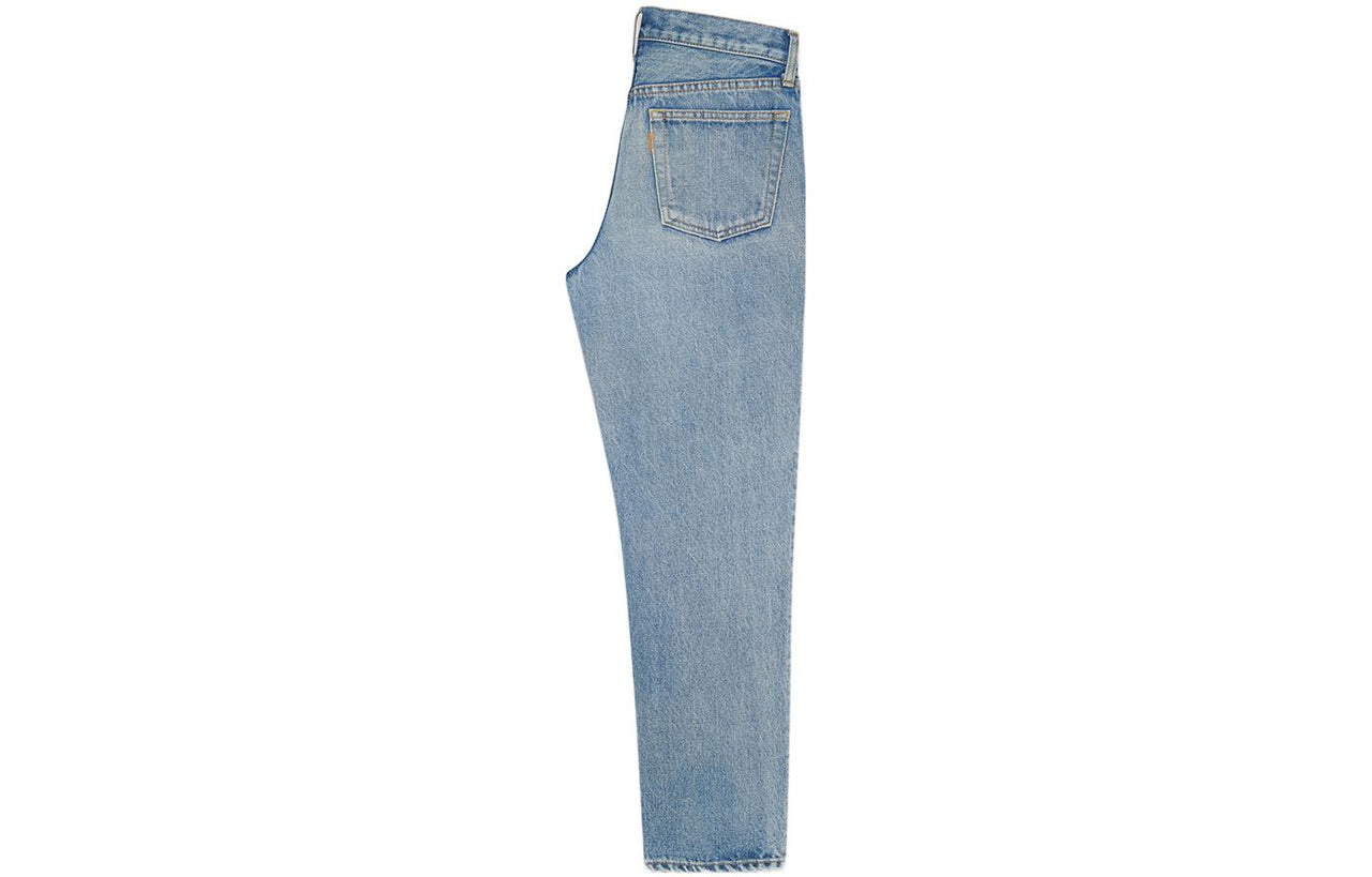 SAINT LAURENT Venice Cropped Jeans