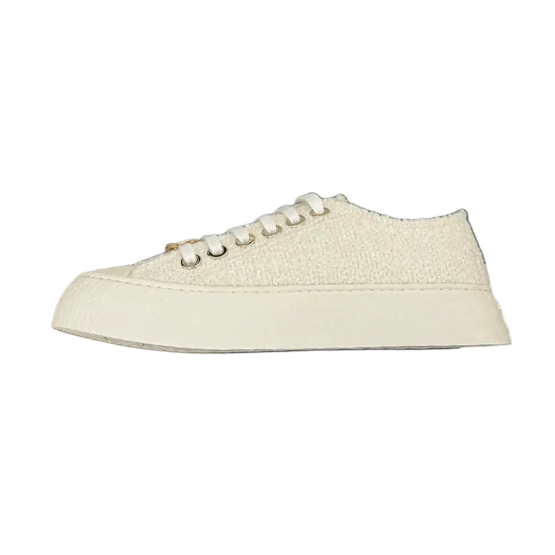 CHANEL Low-Top Skateboard Shoes Women's White