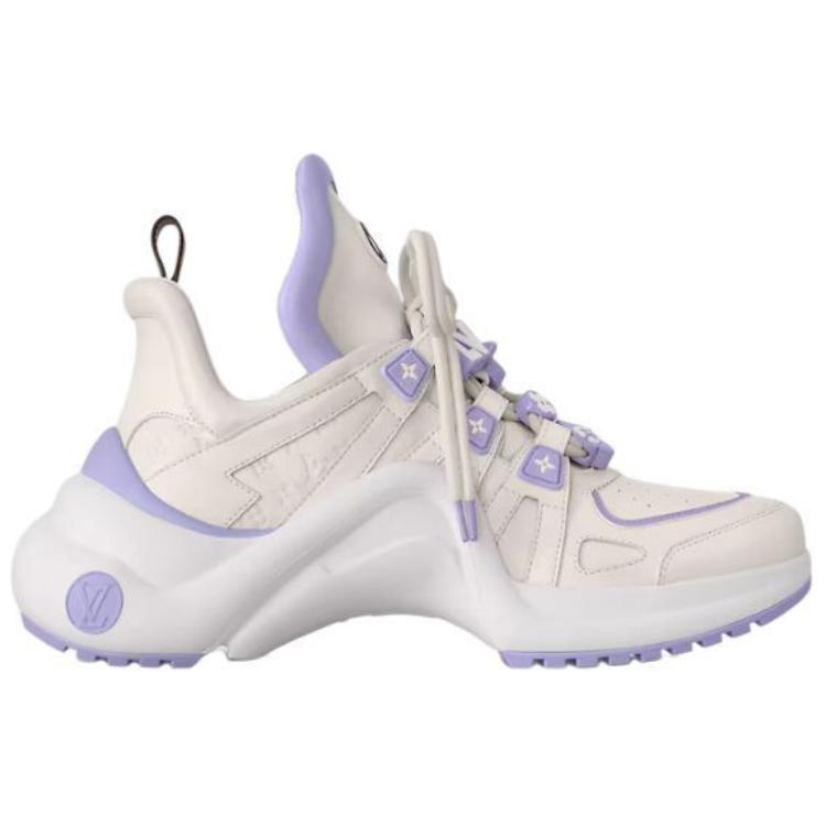 LOUIS VUITTON Archlight Low-Top Casual Shoes 5cm Women's Purple