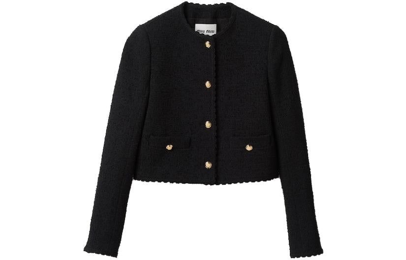 MIU MIU SS23 Jacket Women's Black