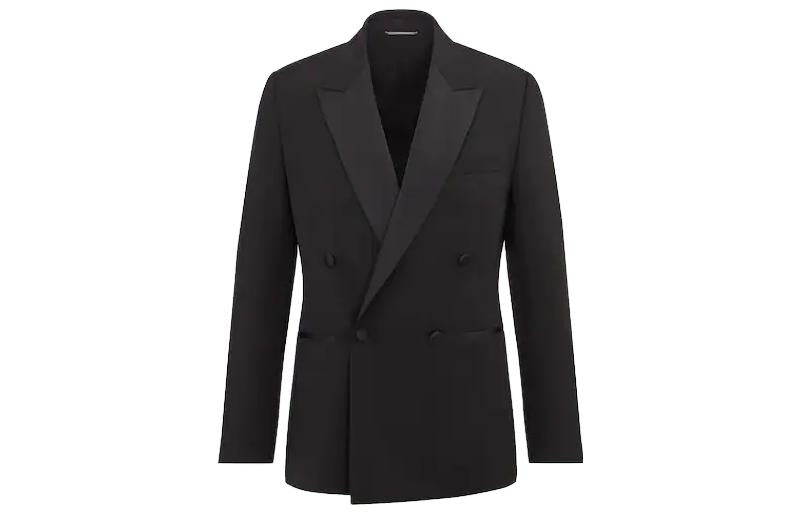 DIOR Tears SS23 Business Suit Coat Men's Black
