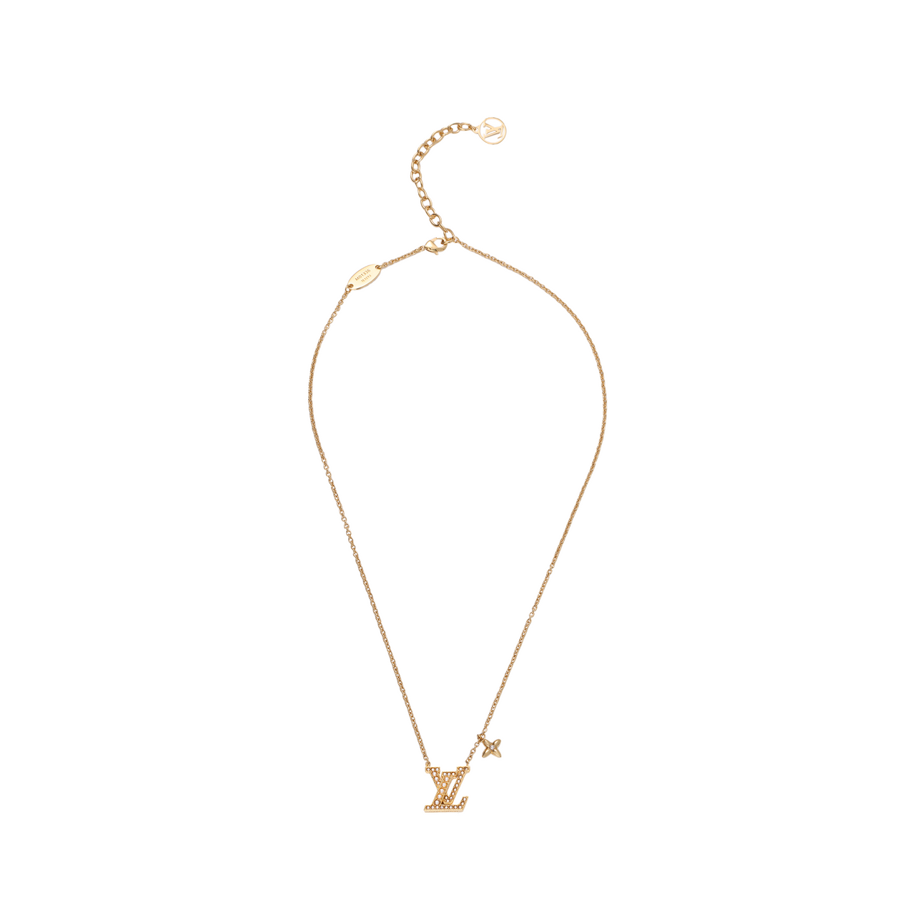 LOUIS VUITTON Metal Necklaces Women's Gold