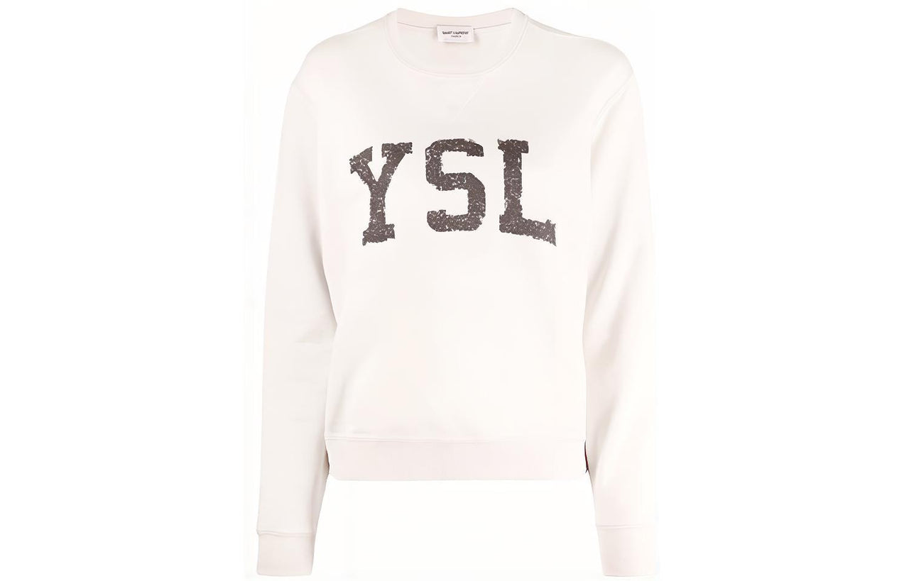 SAINT LAURENT Sweatshirt Women's Light Oat