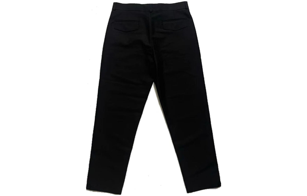 DIOR Front Flap Pants With Oblique Belt