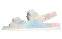 CHANEL Strap Sandals Women's Pink Blue