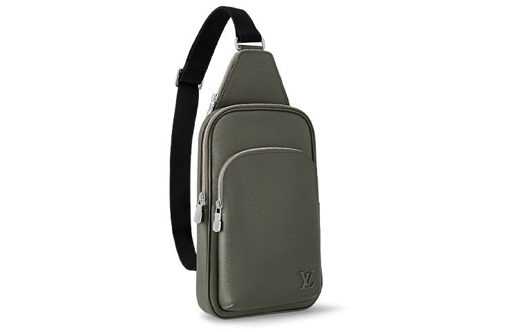 LOUIS VUITTON Avenue Cow Leather Sling Bag Crossbody Bag Shoulder Bag Regular Men's Jasper