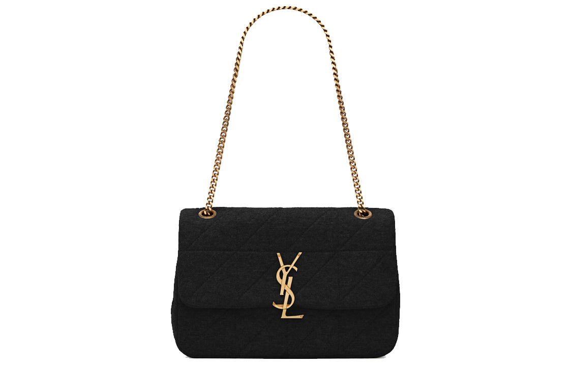 SAINT LAURENT Jamie Leather Shoulder Bag, Crossbody Bag, Shoulder Bag Women's Black