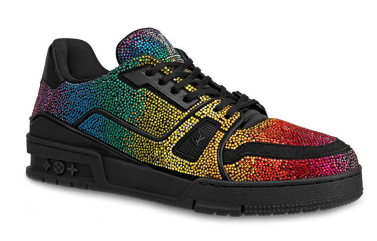 LOUIS VUITTON Trainer Sneakers 'Glitter Rainbow' 1A5YLN
