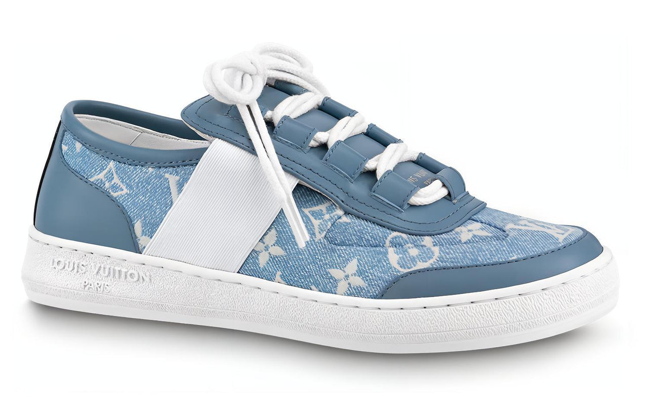 LOUIS VUITTON Lous Sneakers 'Denim Monogram' Women's