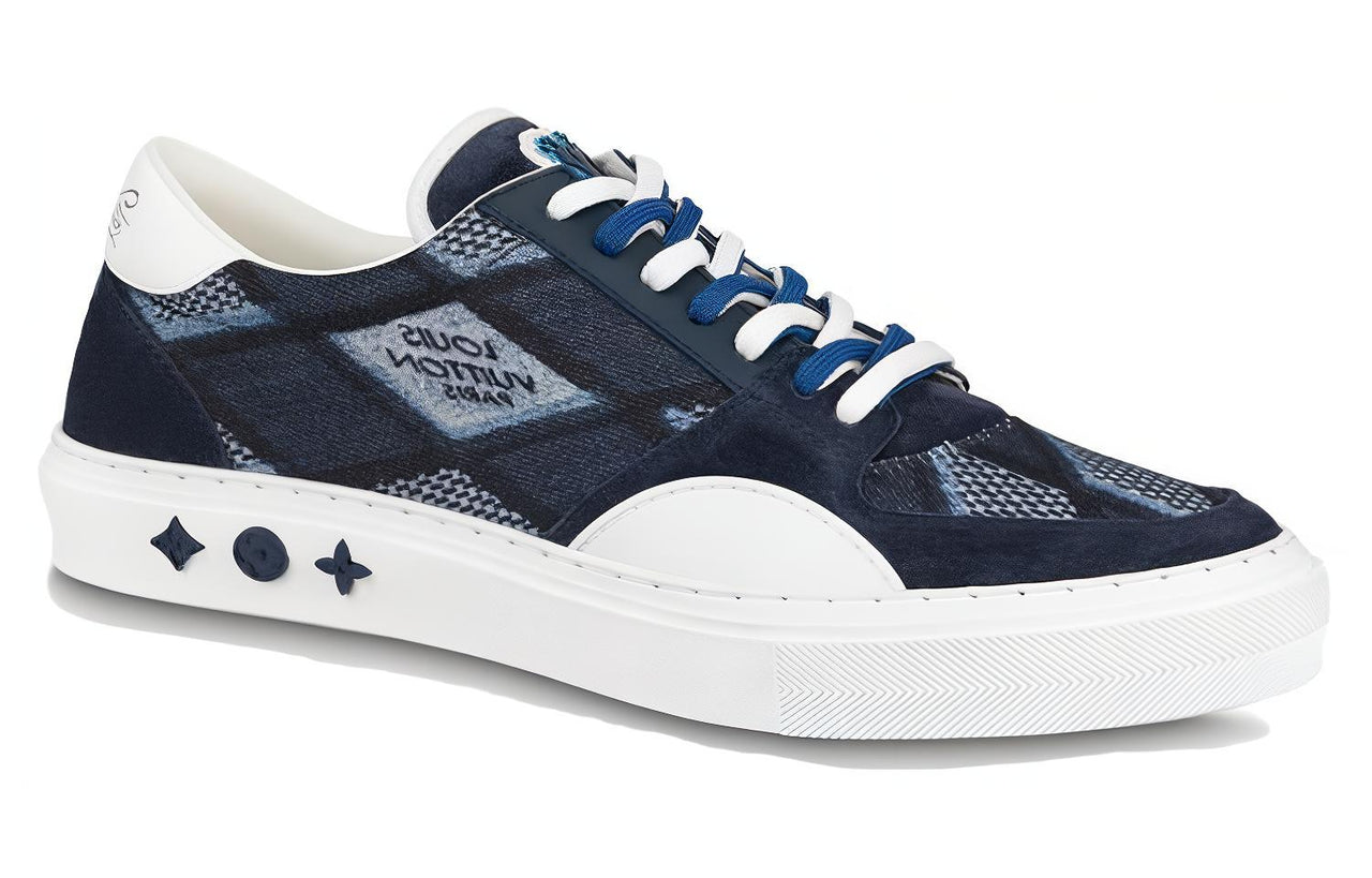 LOUIS VUITTON Lv Ollie Richelieu Sneakers 'Blue'