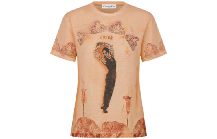DIOR T-Shirts Women's Beige